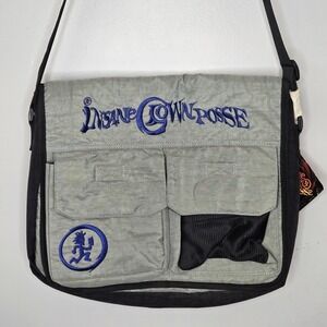 Vtg ICP Y2K 2005 Insane Clown Posse‎ laptop Messenger Bag Juggalo Hatchetman